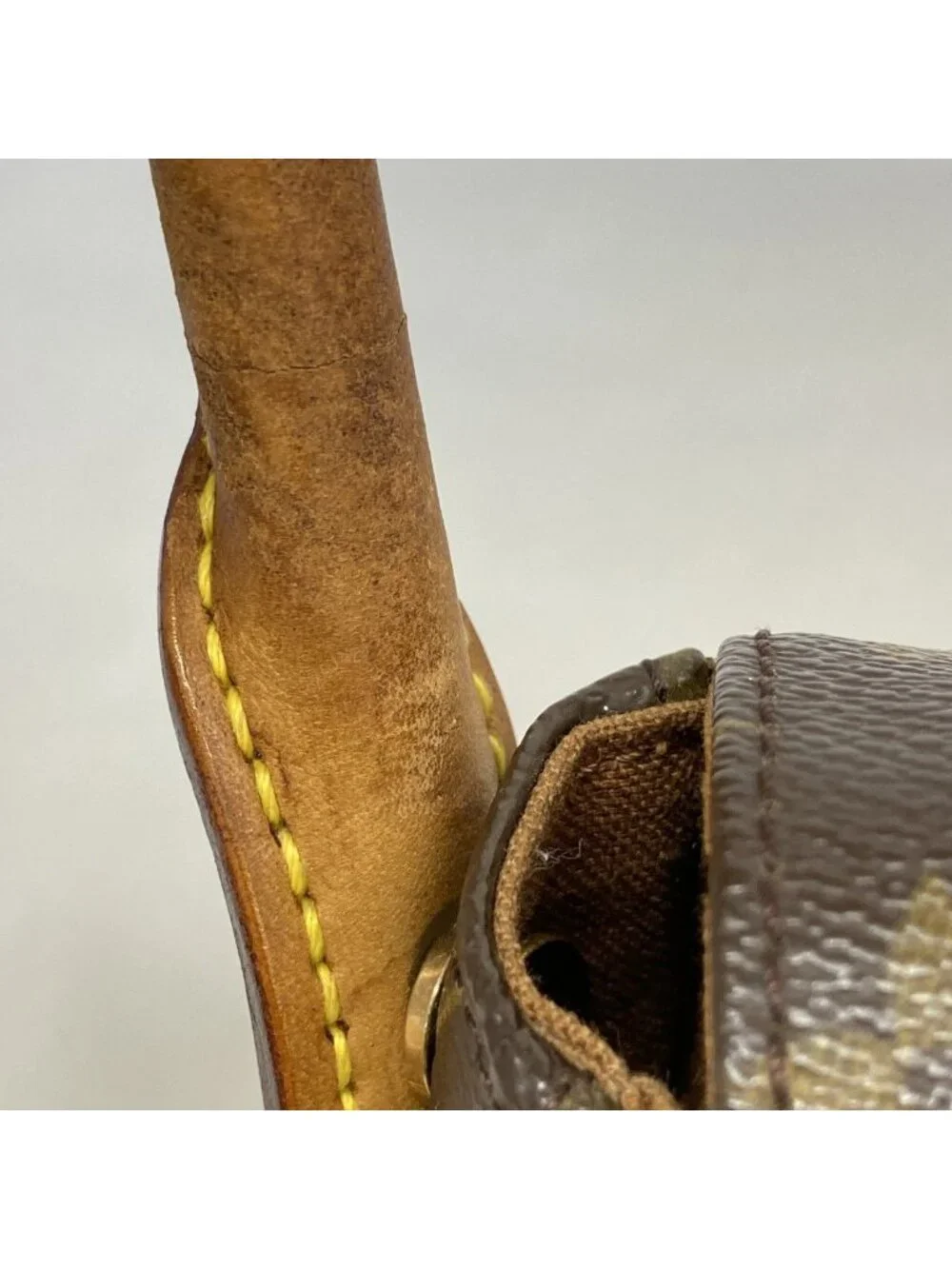 Louis Vuitton Shoulder Bag Monogram Mini Looping Brown
